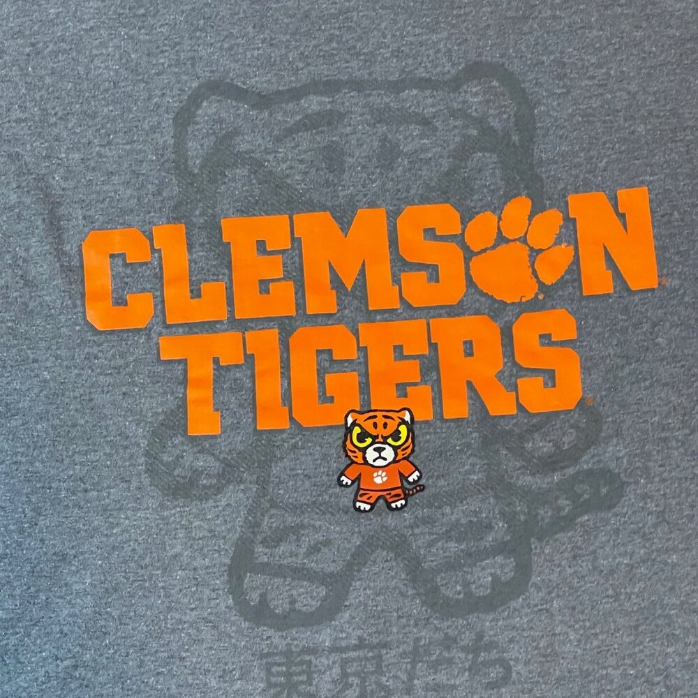 Unique/Rare Clemson Tigers Tokyodachi Tee Shirt Size Large By The Victory